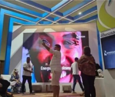 Feira Viva Sergipe recebe tour virtual no estande da Energisa Feira Viva Sergipe recebe tour virtual no estande da Energisa