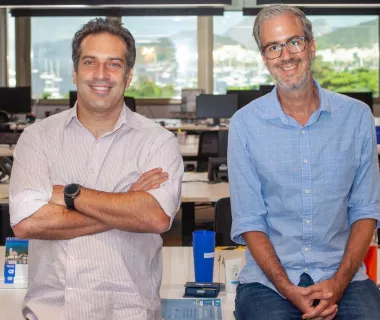 À frente da Voltz, Daniel Orlean e Tiago Compagnoni contam como agrega