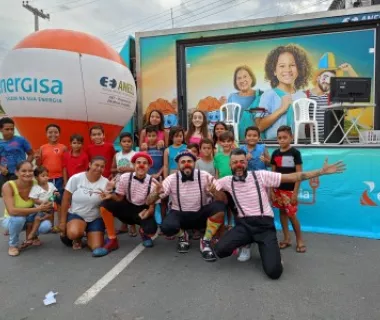 Energisa espalha cultura e diversão no mês das crianças Energisa espalha cultura e diversão no mês das crianças