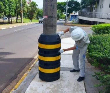Energisa usa proteção de Fórmula 1 para segurança em batidas de postes