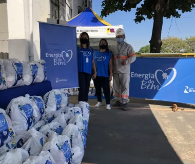 Compromisso social: Energisa atua no combate à fome