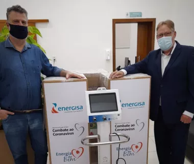 Energia do Bem: Energisa entrega ventiladores ao Hospital Estadual San