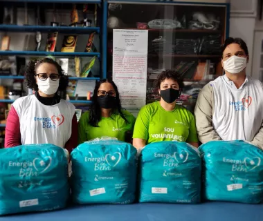 Com apoio da Unesco, Energisa e trabalhadores doam mais de dez tonelad