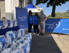 Compromisso social: Energisa atua no combate à fome