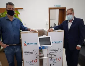Energia do Bem: Energisa entrega ventiladores ao Hospital Estadual San