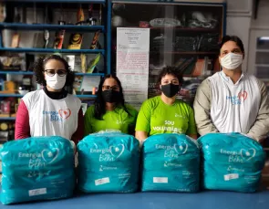 Com apoio da Unesco, Energisa e trabalhadores doam mais de dez tonelad