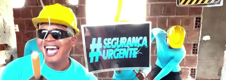 Cena do videoclipe do Quarteto da Arriação