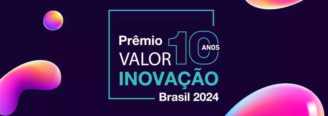Logo do Prêmio Valor Inovação Brasil 2024