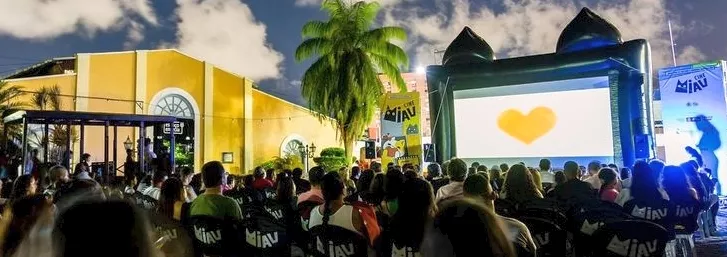 Sessão do Cine MIAU na Usina Energisa em 2023