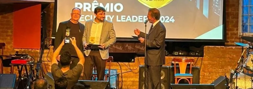 Cerimônia de entrega do Prêmio Security Leaders 2024