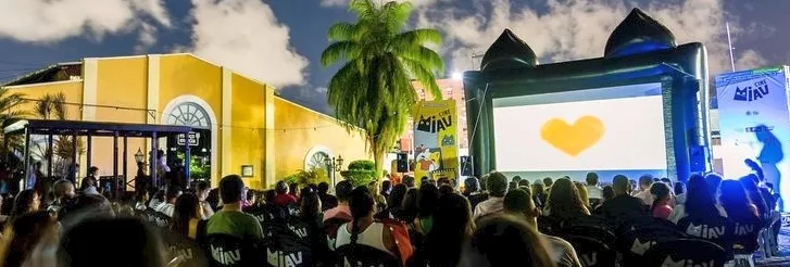 Sessão do Cine MIAU na Usina Energisa em 2023