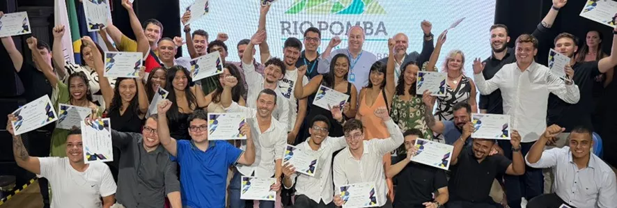 Formatura da turma do Rio Pomba Valley