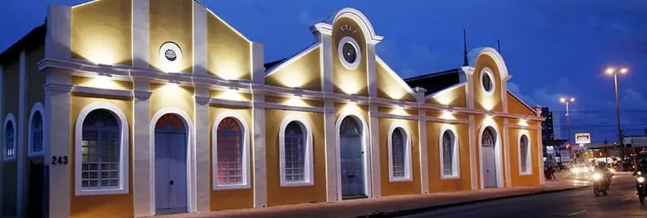 Fachada da Usina Cultural Energisa em João Pessoa (PB)
