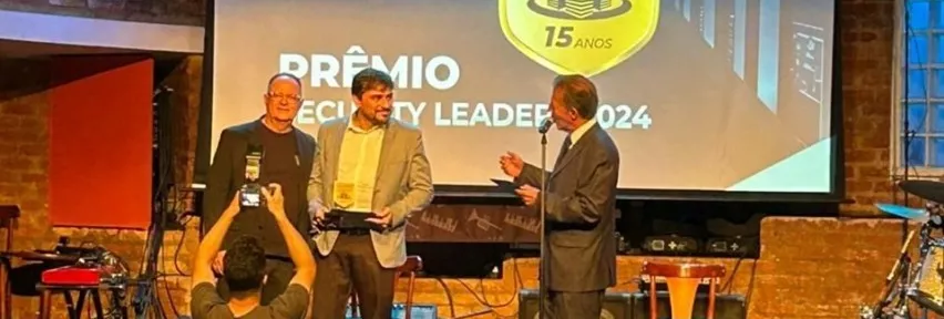 Cerimônia de entrega do Prêmio Security Leaders 2024