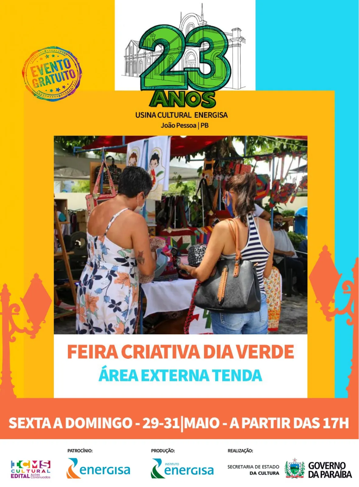 Feira Criativa Dia Verde e Feira do Rock