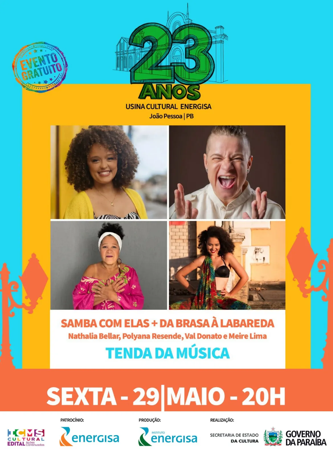 Samba com Elas + Da Brasa à Labareda